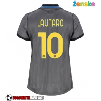 Ženske Nogometnih dresov Inter Milan Lautaro Martinez #10 Tretji 2026-27 Kratki rokavi